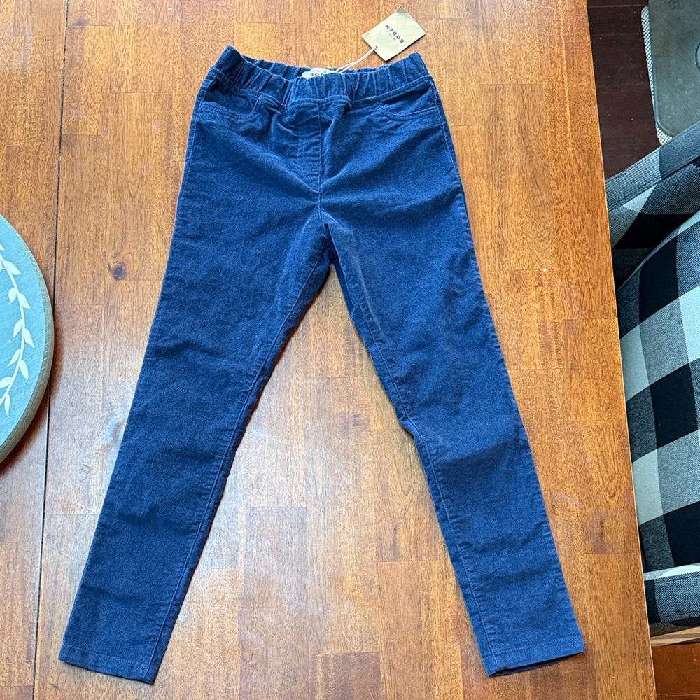 Mini Boden Navy Blue Corduroy Pants (New With Tags)